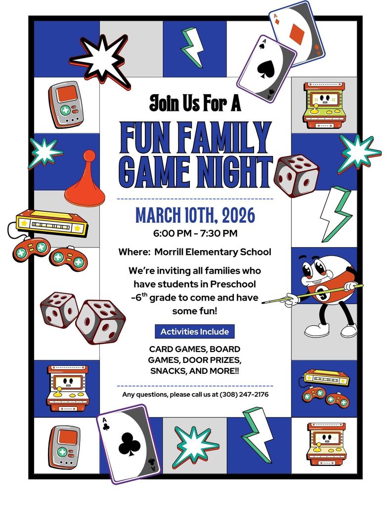 Family Game Night - March 10th