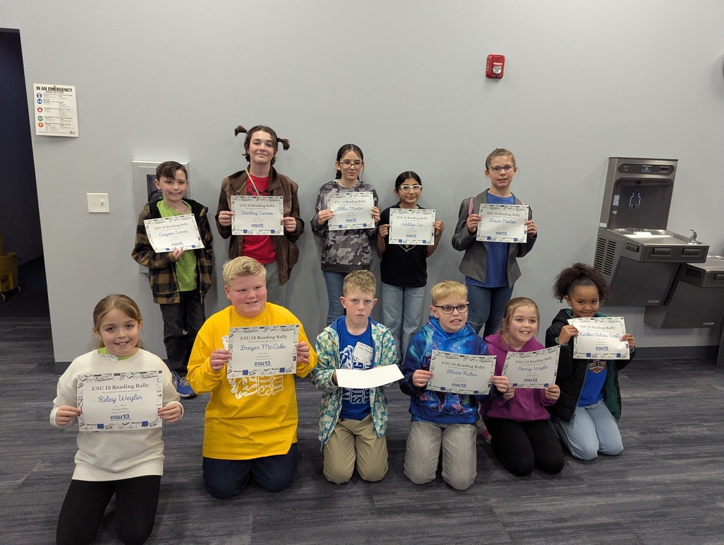 We are so proud of our students who participated in the Reading Rally! Since January, these dedicated readers have been working hard to prepare for the competition by reading books, practicing with questions, and supporting each other along the way. Their commitment, teamwork, and love of reading truly showed. Their effort and enthusiasm have earned them a place at the state competition!