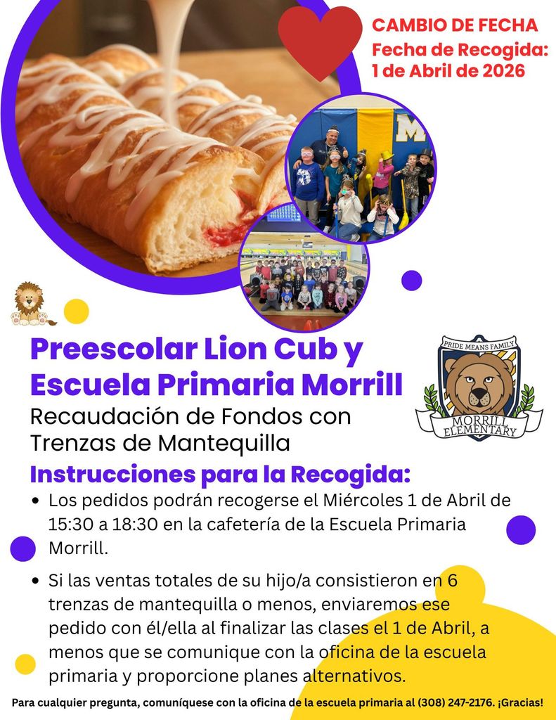 Butter Braid Orders (Pick-Up Date April 1, 2026)