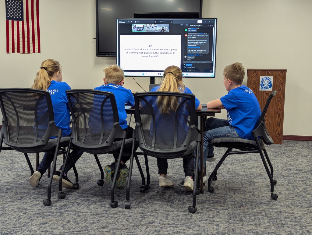 Congratulations to both of our incredible Reading Rally teams on an outstanding achievement at the state competition!   The Roaring Readers (3rd/4th grades) winning 1st place, and Leaders & Readers (5th/6th grades) winning 2nd place is a true testament to their hard work, dedication, and love of reading. Their commitment since January has truly paid off, and they’ve made our school and community so proud. Way to represent with excellence—what an amazing accomplishment!  📚🏆❤🦁