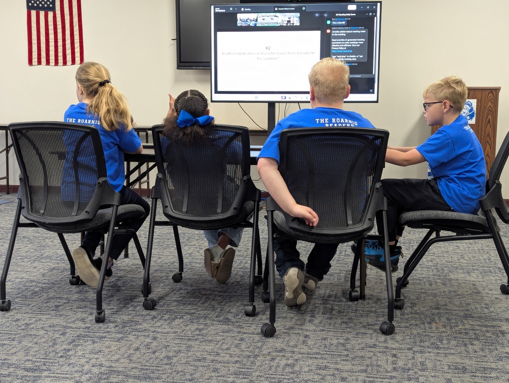 Congratulations to both of our incredible Reading Rally teams on an outstanding achievement at the state competition!   The Roaring Readers (3rd/4th grades) winning 1st place, and Leaders & Readers (5th/6th grades) winning 2nd place is a true testament to their hard work, dedication, and love of reading. Their commitment since January has truly paid off, and they’ve made our school and community so proud. Way to represent with excellence—what an amazing accomplishment!  📚🏆❤🦁