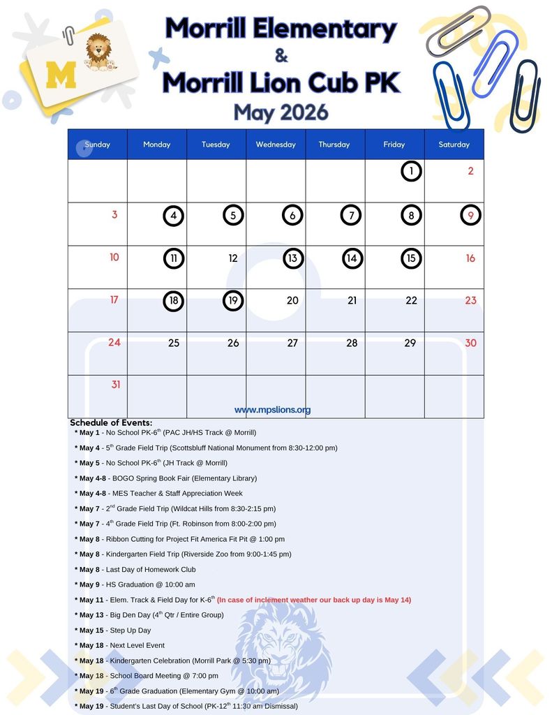 May 2026 Calendar