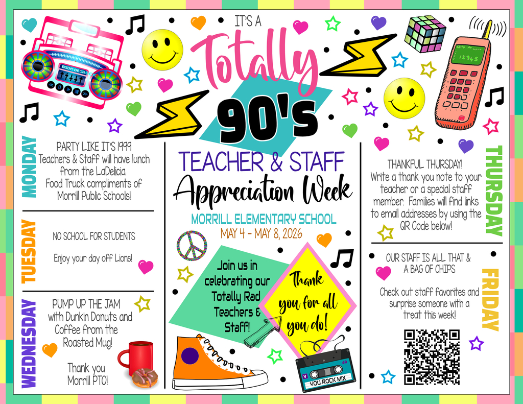 Staff Appreciation Week (May 4-8, 2026)