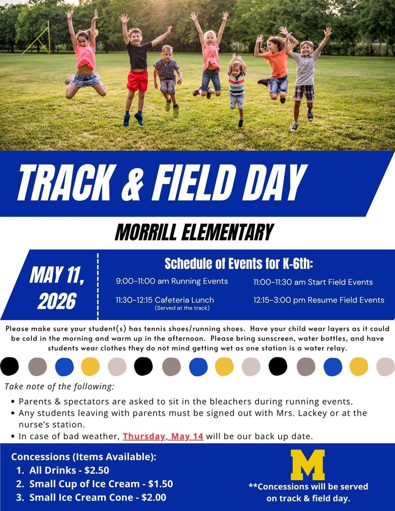 Track & Field Day (May 11, 2026)