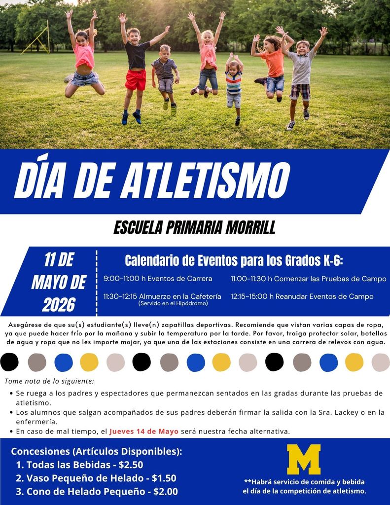 Track & Field Day (May 11, 2026)