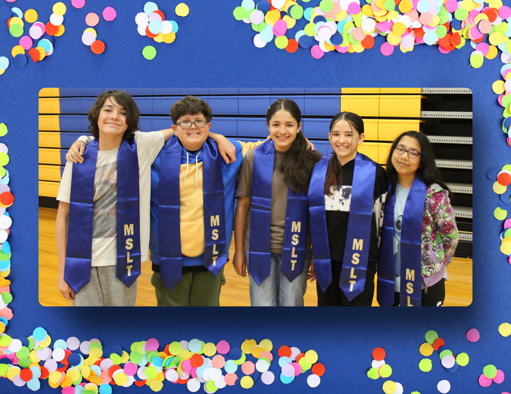 We'd like to thank the 6th graders that were part of the Morrill Student Leadership Team this year. You made a huge impact at our school. Keep being the positive leaders we know and love! Congratulations to the new members of our student leadership team. We are excited for you to step into your new roles.