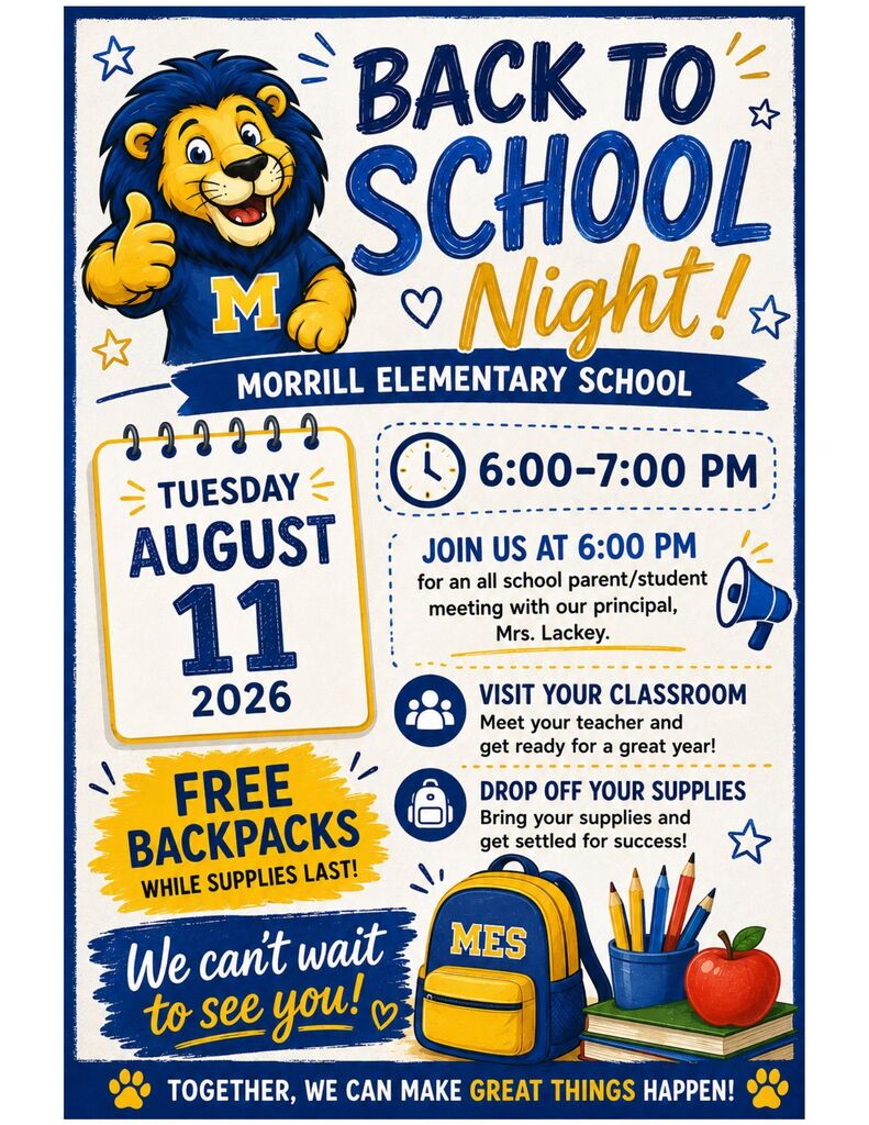Back to School Night - Aug 11, 2026