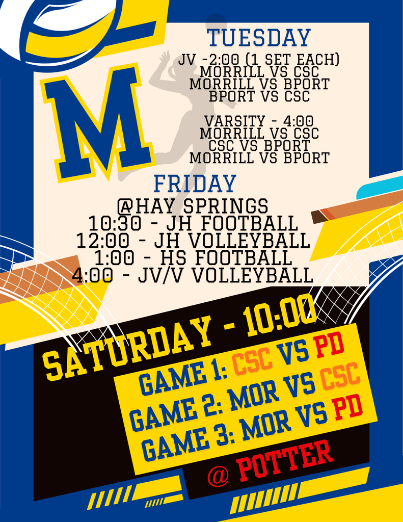 VB / FB Info (Sept. 21-26)