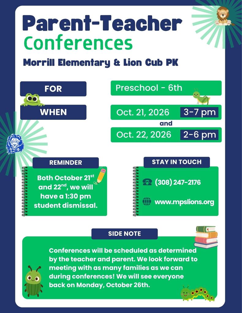 P/T Conferences (Oct. 21 & 22, 2026)