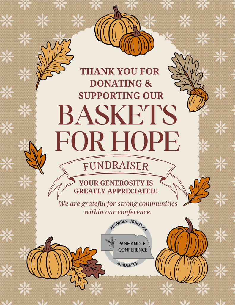 Baskets of Hope Thank You
