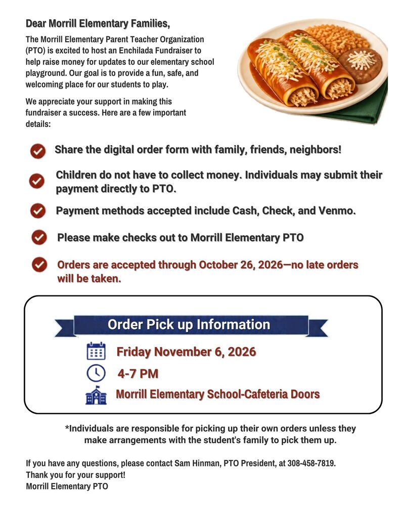 PTO Enchilada Sale (10-26-26)