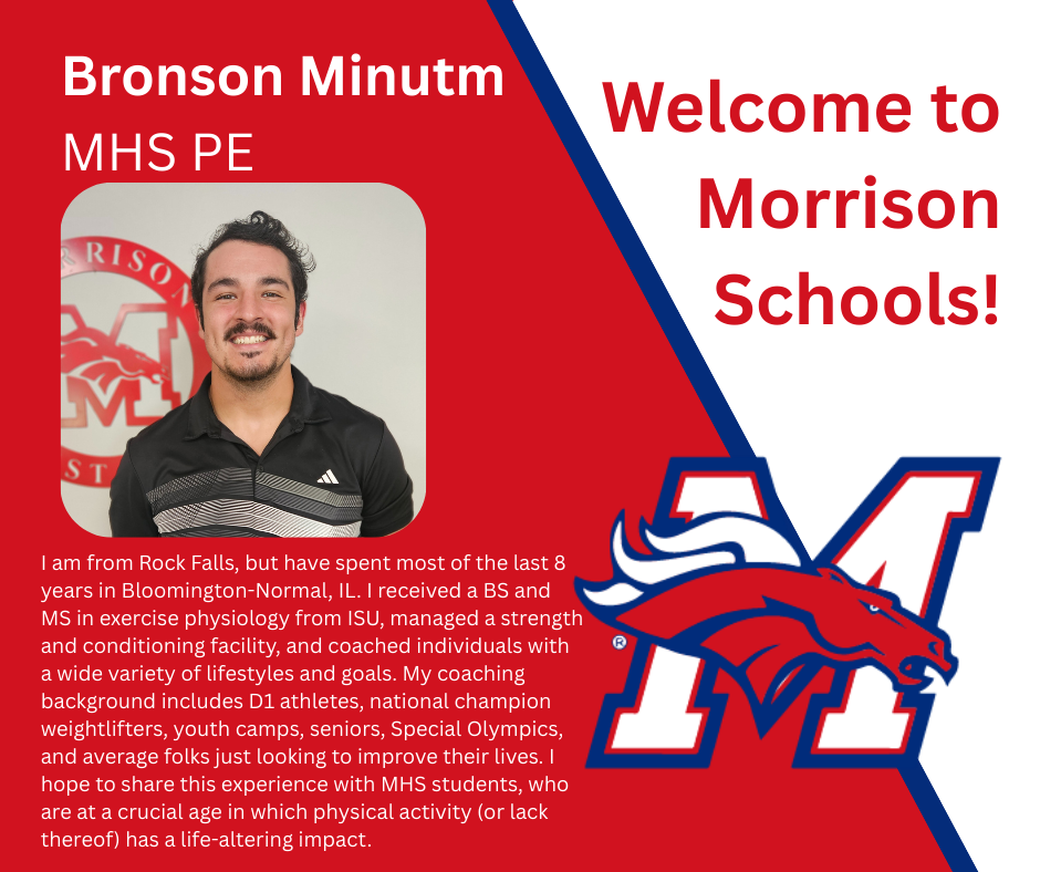 Welcome Bronson Minutm!