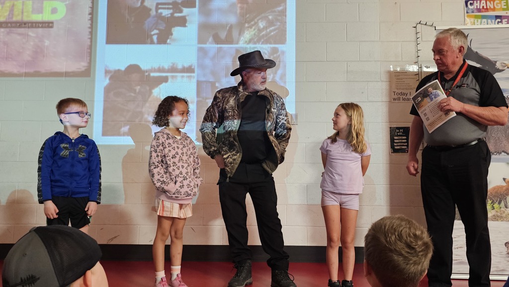 Gary, Mick, and students