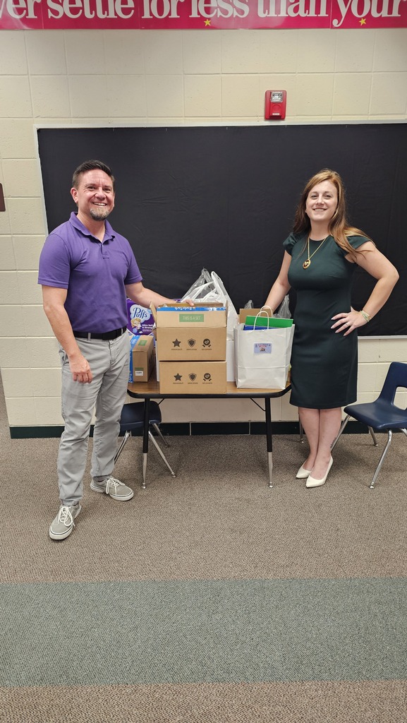 School supply donation