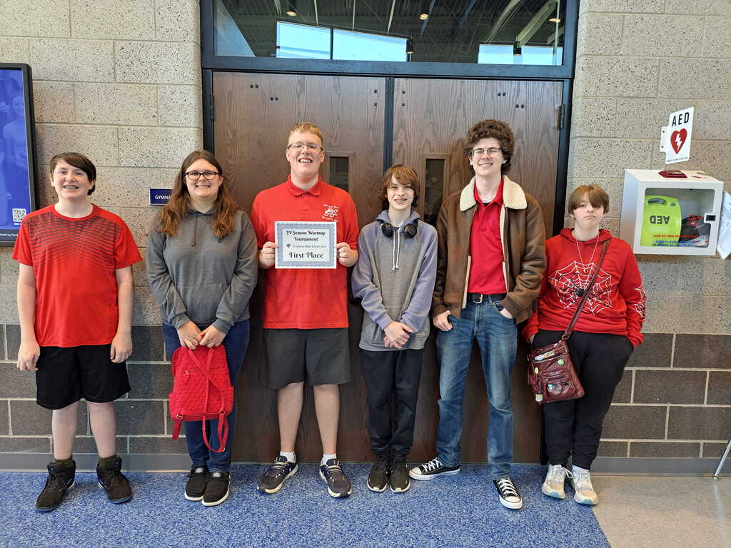 Scholastic Bowl team photo at Galena High School 10.3.2026