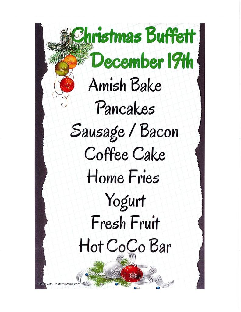 Christmas Buffet