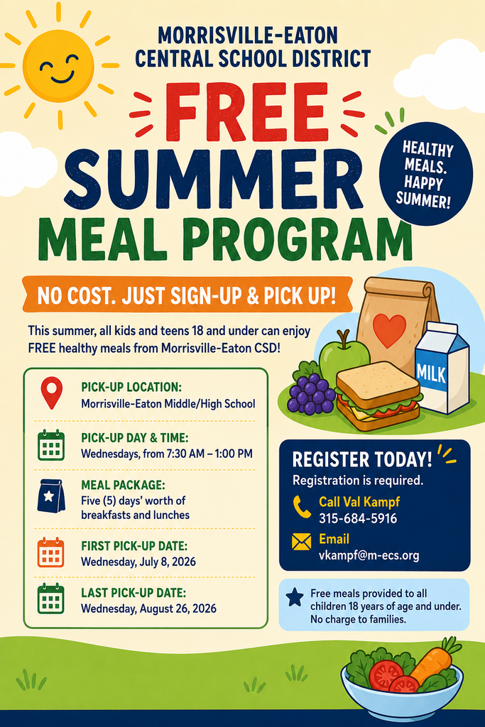 2026 Summer Meal Program Flyer