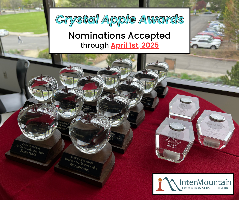 Crystal Apple Educator Awards: Nomination Accepted through April 1st, 2025