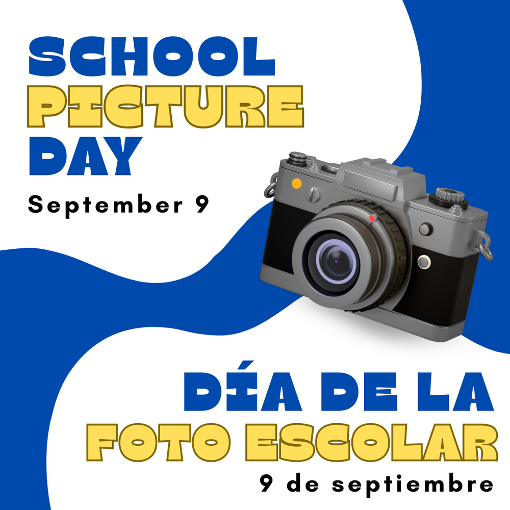 School Picture Day is September 9