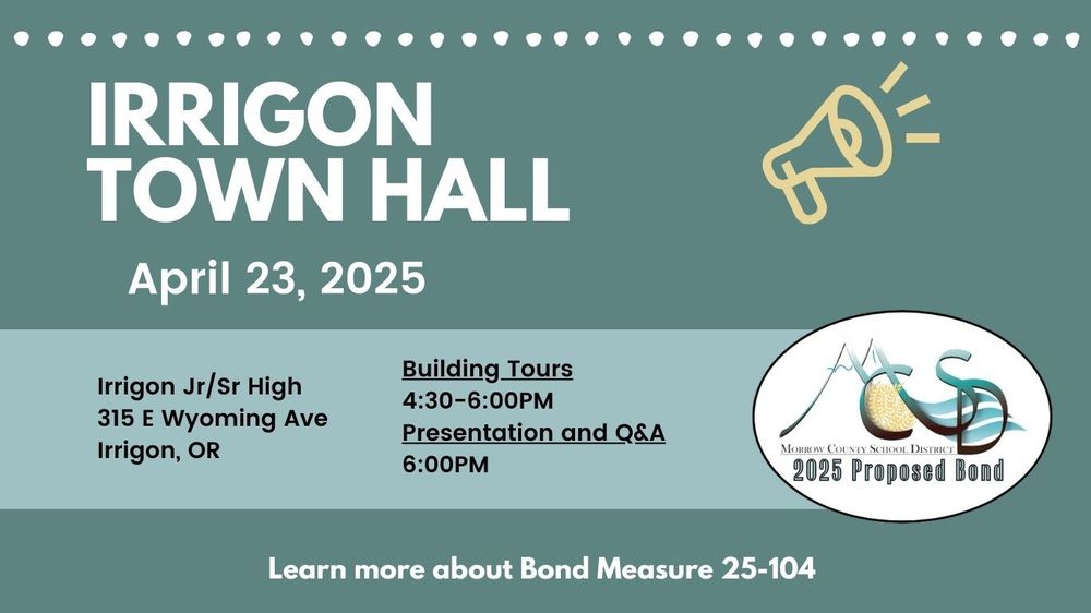 Irrigon Town Hall: MCSD Bond