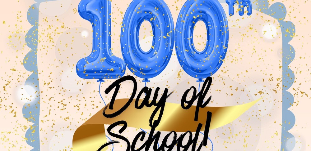100th day of school balloons