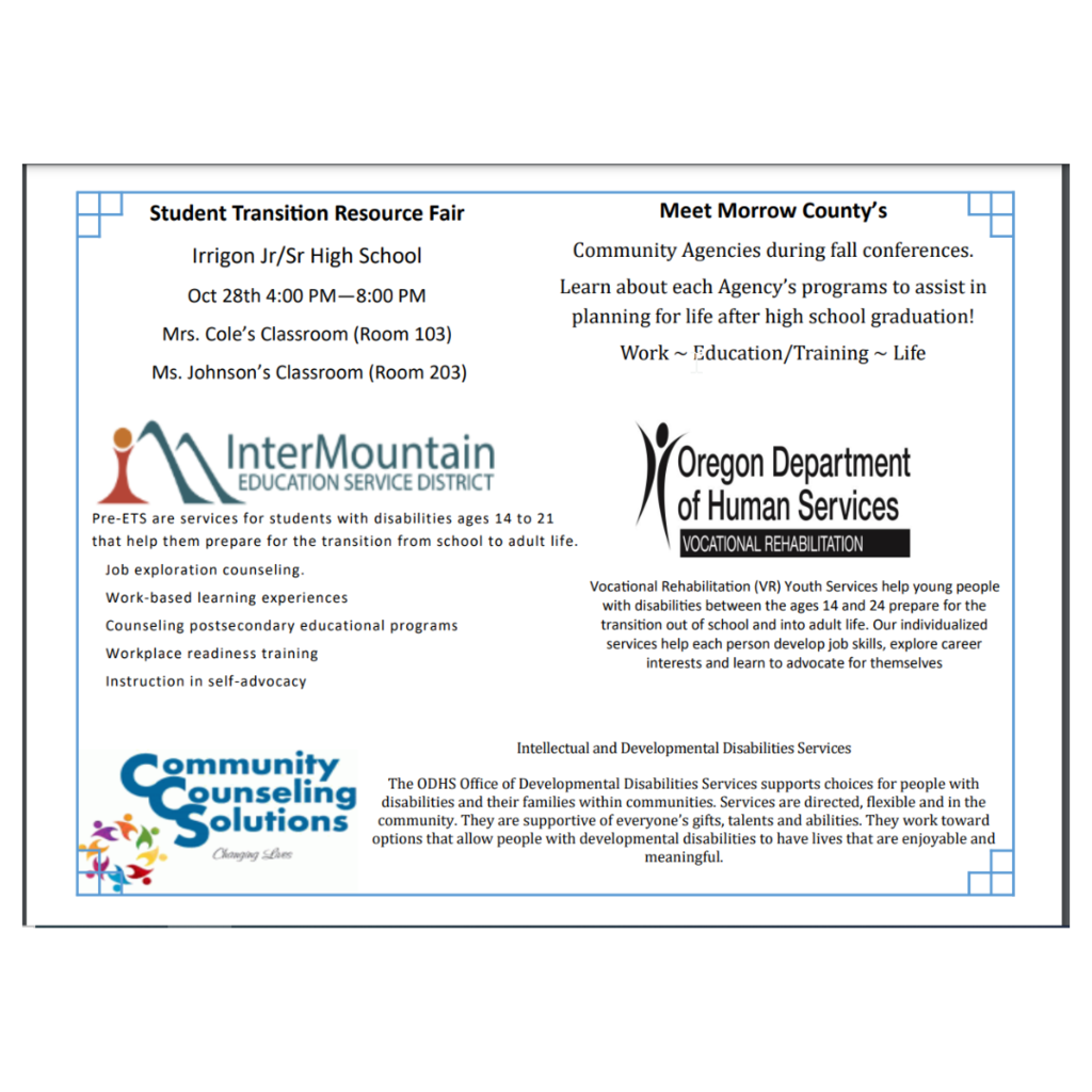 Resource Fair
