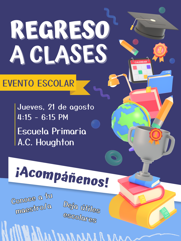 Evento de Regreso a Clases AC HOughton Elementary