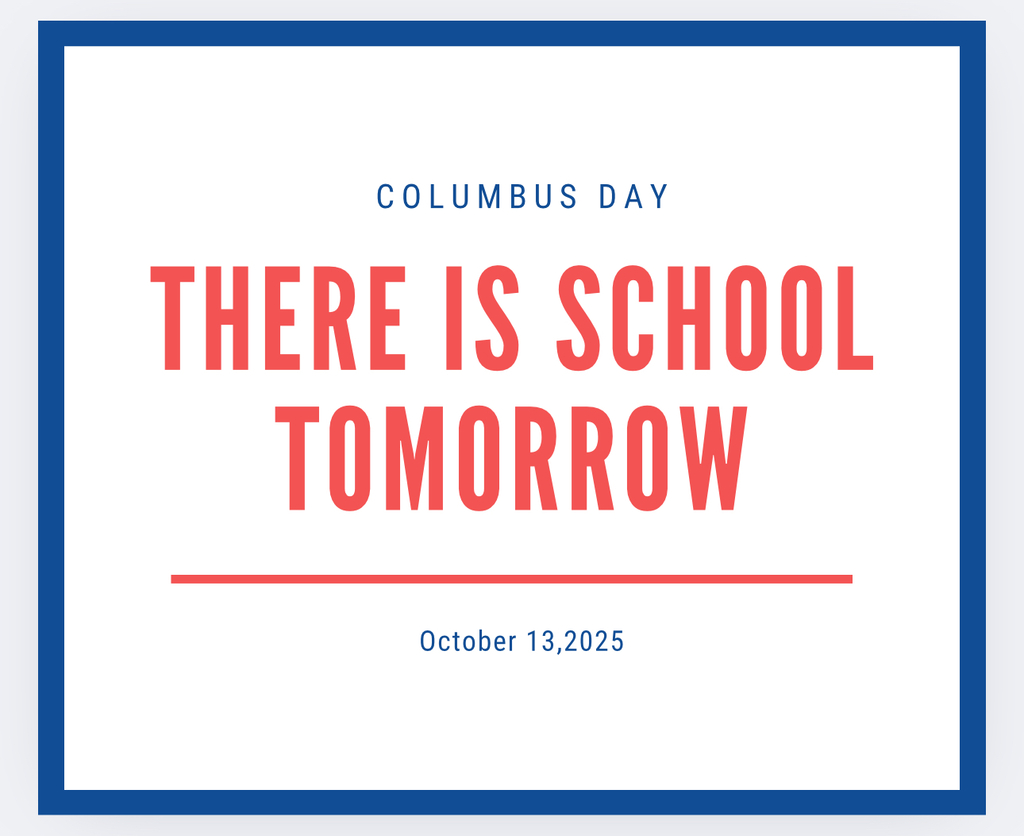 Columbus Day flyer