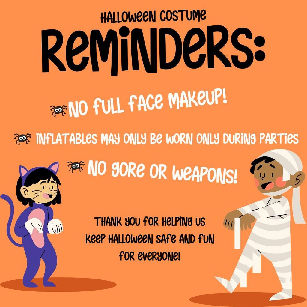 halloween costume reminder