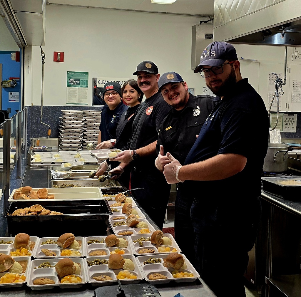 fire dept holiday meal
