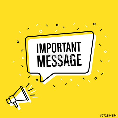 Important message