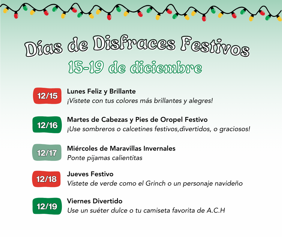 Dias de disfraces festivos