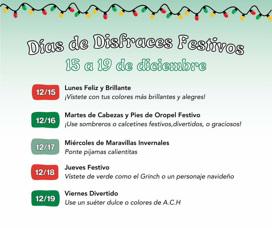 Dias de disfraces festivos
