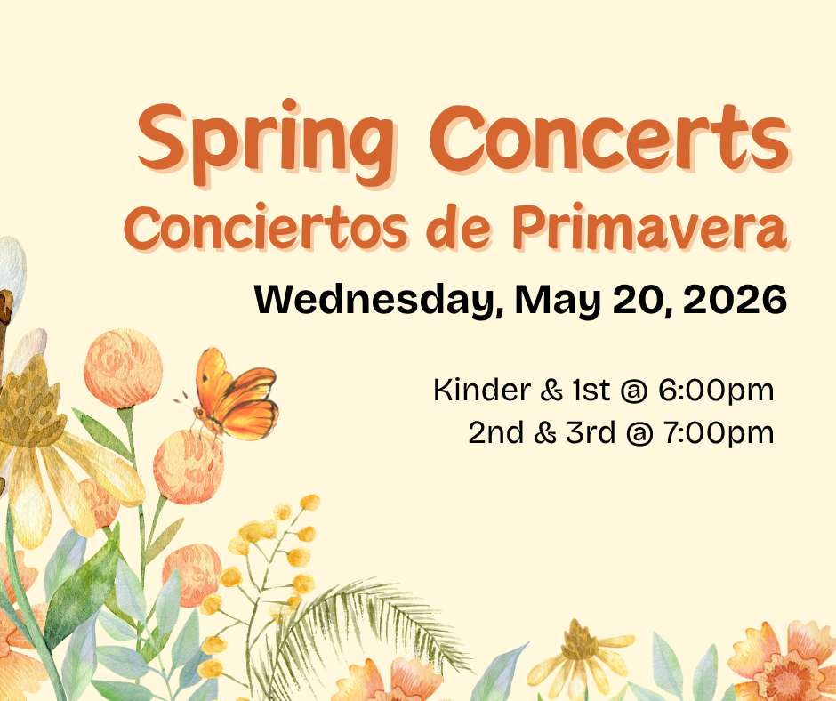 Spring Concerts May 20
