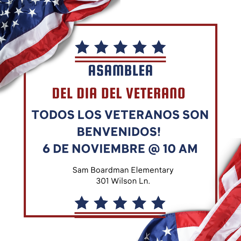 veterans day flyer spanish