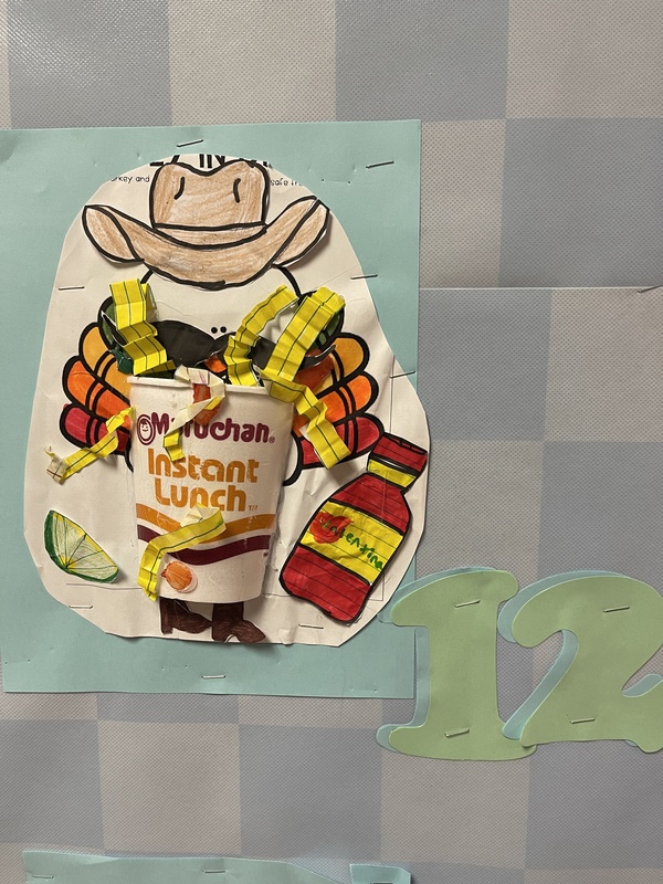 Turkey disguised as top ramen