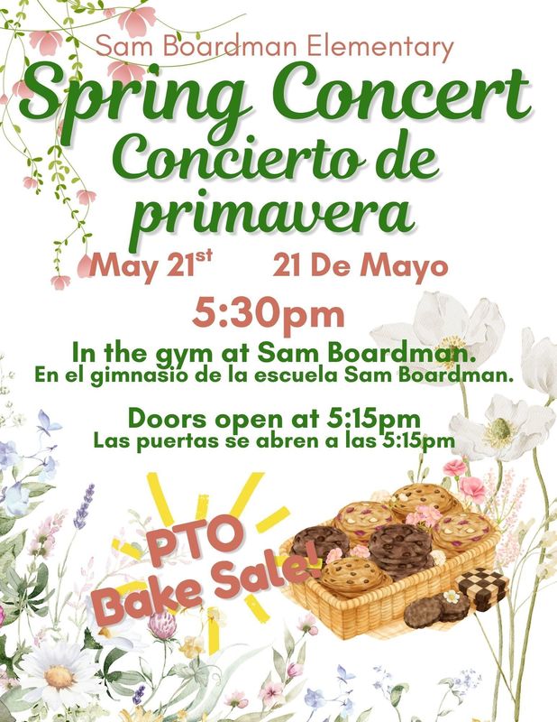 pastel flowers and baked goods