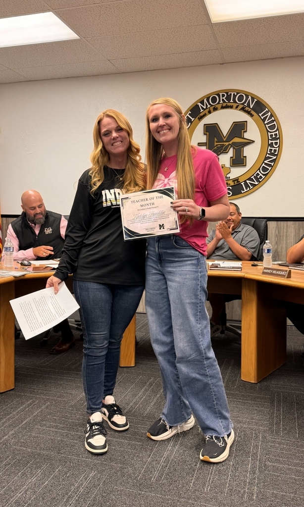 teacher of the month 