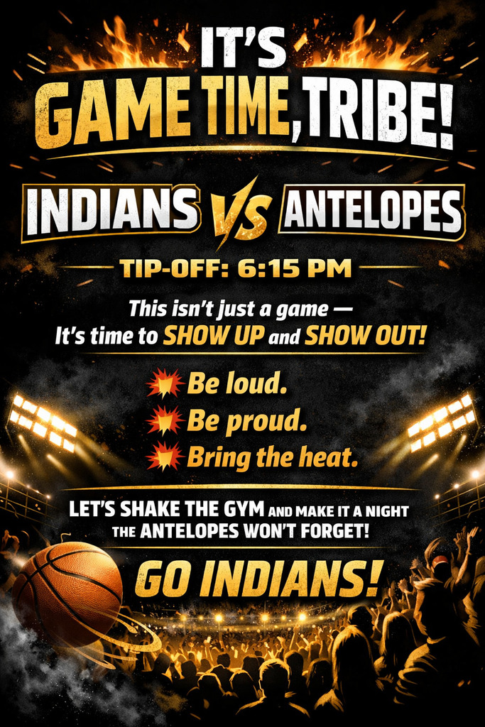 Indians V Antelopes