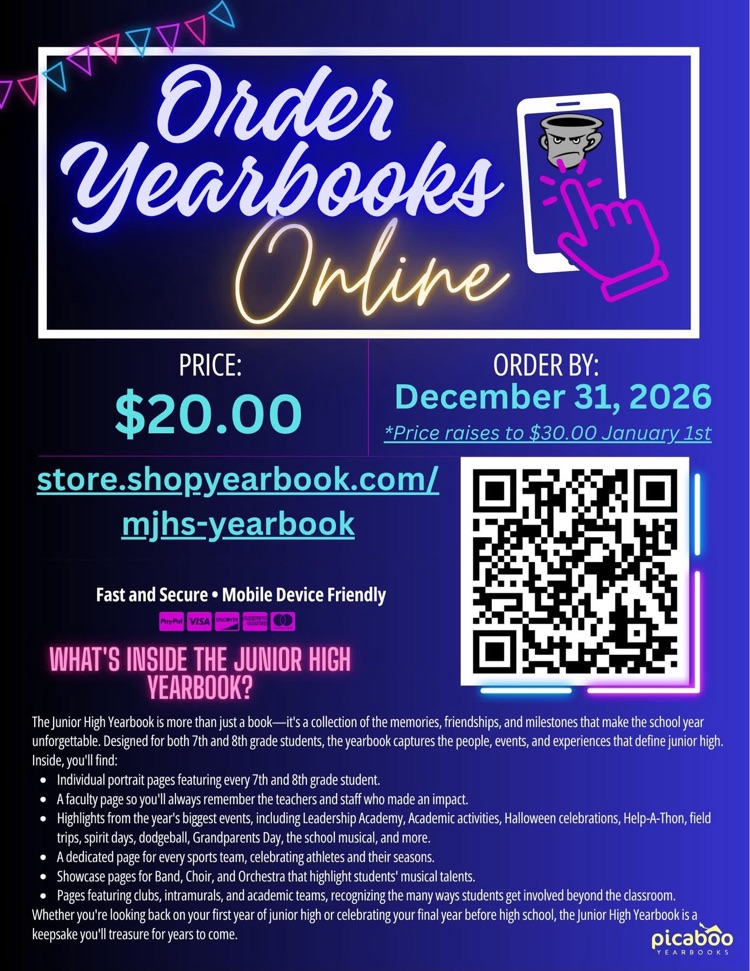 yearbook flyer