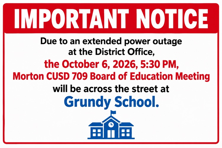 notice of location change 