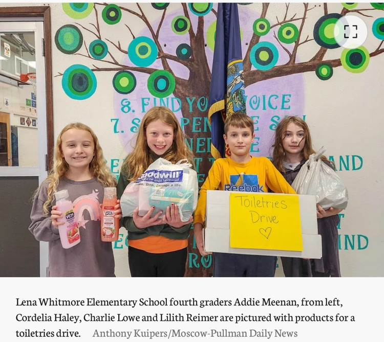 Lena Whitmore 4th graders