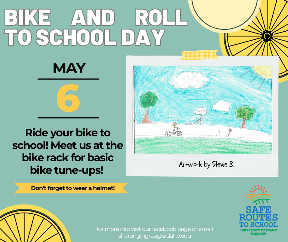 Bike and Roll to School Day Flyer
