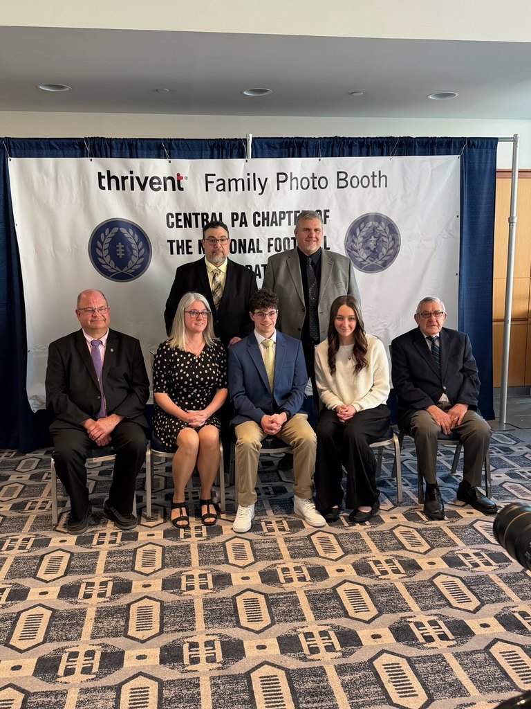 Congratulations to Valent Cervenak for representing MV Football at the 28th Annual National Football Foundation Scholar Athlete Dinner  Sunday.