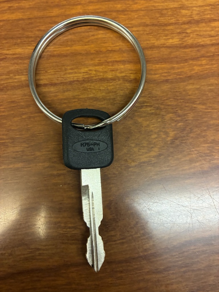 This was found in the High School parking lot around 3PM.
