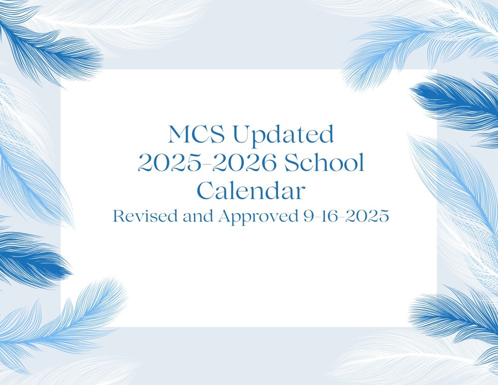 25-26 MCS Calendar