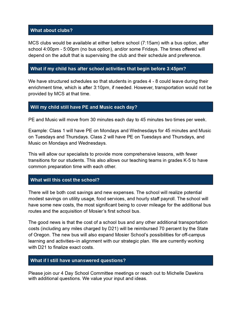 Frequently asked questions page 3