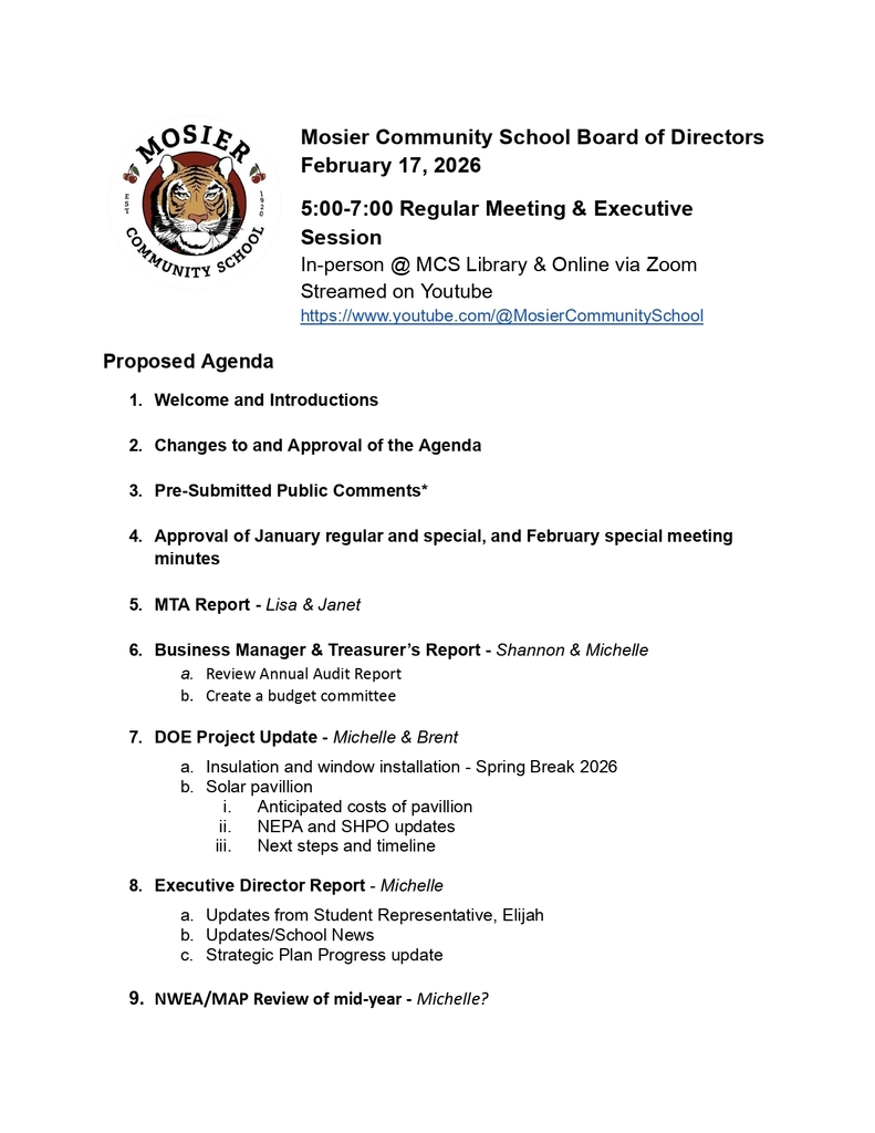 MCS February Board meeting Page 1