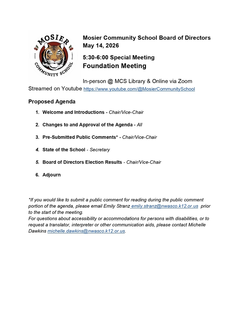 Annual MCS Foundation  Meeting