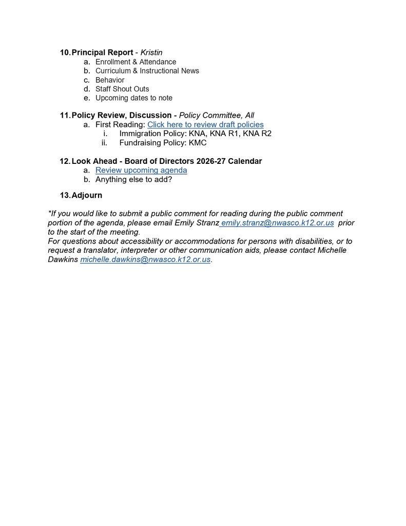 Oct. 20, 2026 MCS Board meeting page 2